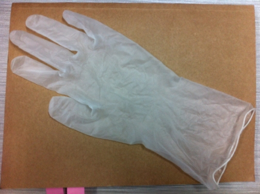 Το Stretchable S, Μ, Λ, XL ελεύθερος γόνιμος λατέξ γαντιών 100% 12 ιντσών βινυλίου
